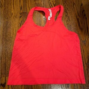 lululemon athletica swiftly tech Red Tank Top
